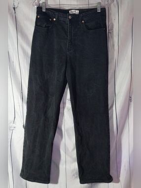 Aberceombie & Fitch Washed Black 90's Relaxed Fit High-Rise Minimalist Jeans
